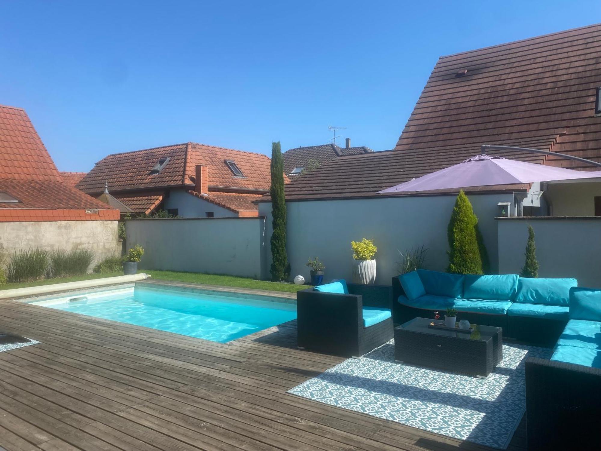 Maison D'Architecte Situee Sur La Route Des Vins Chatenois  Luaran gambar